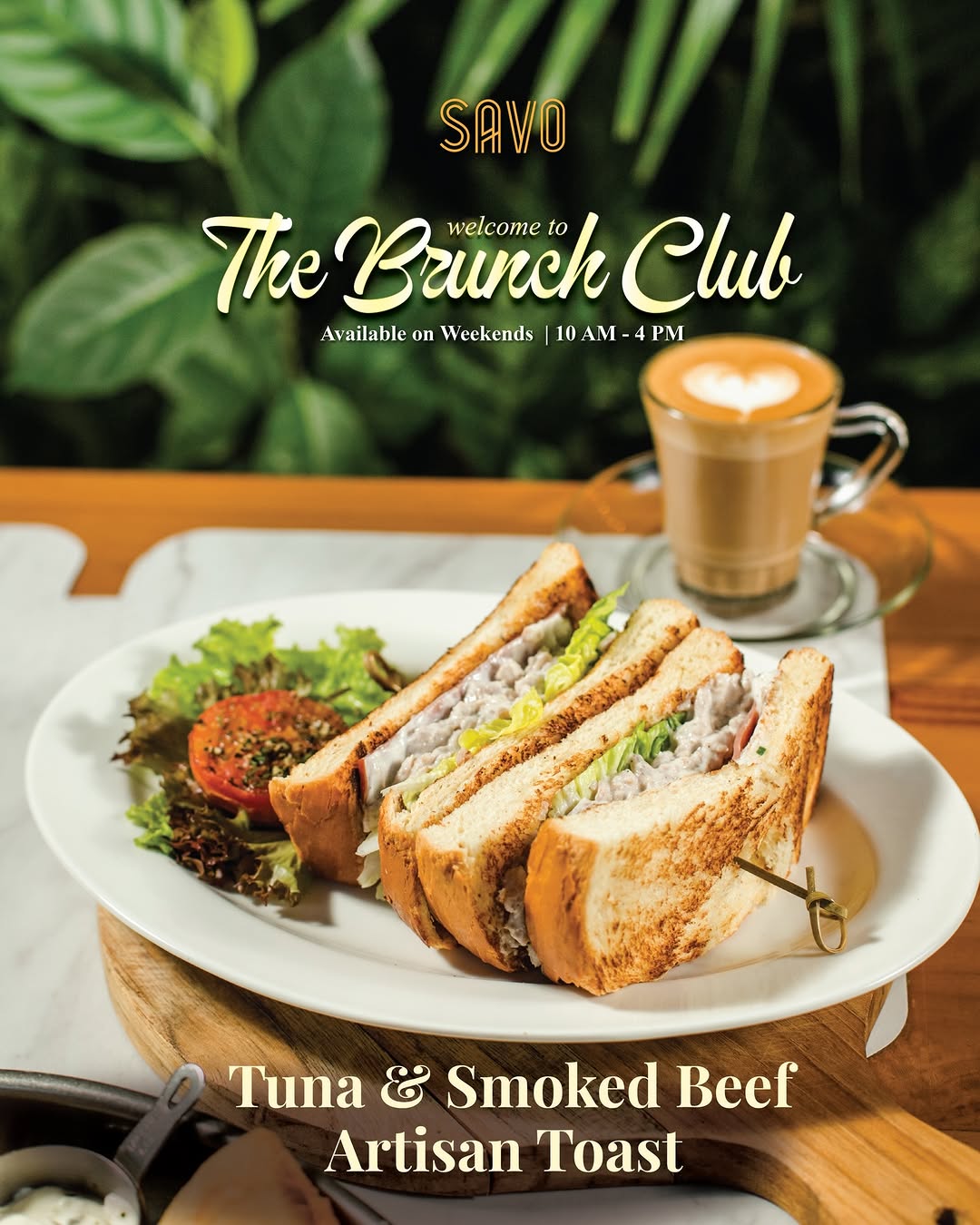 Tuna & Smoked Beef Artisan Toast