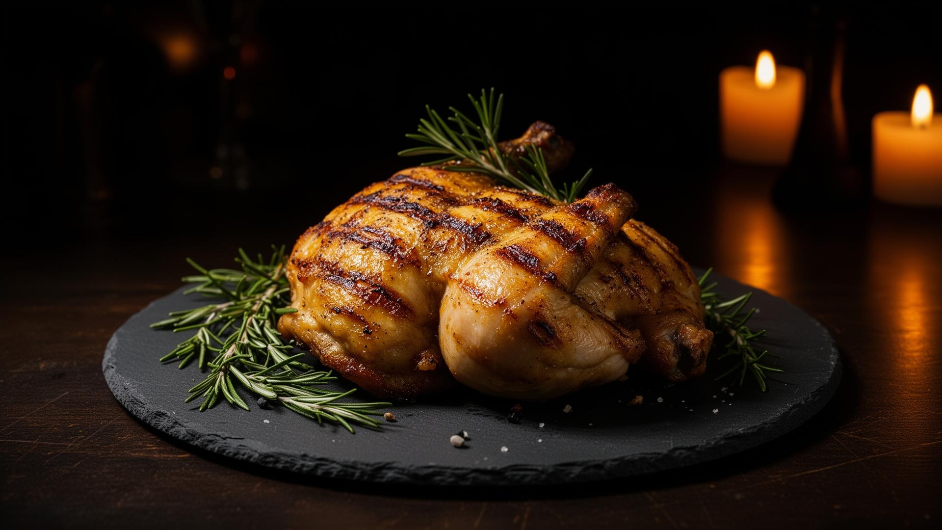 SAVO signature grilled chicken with aromatic herbs