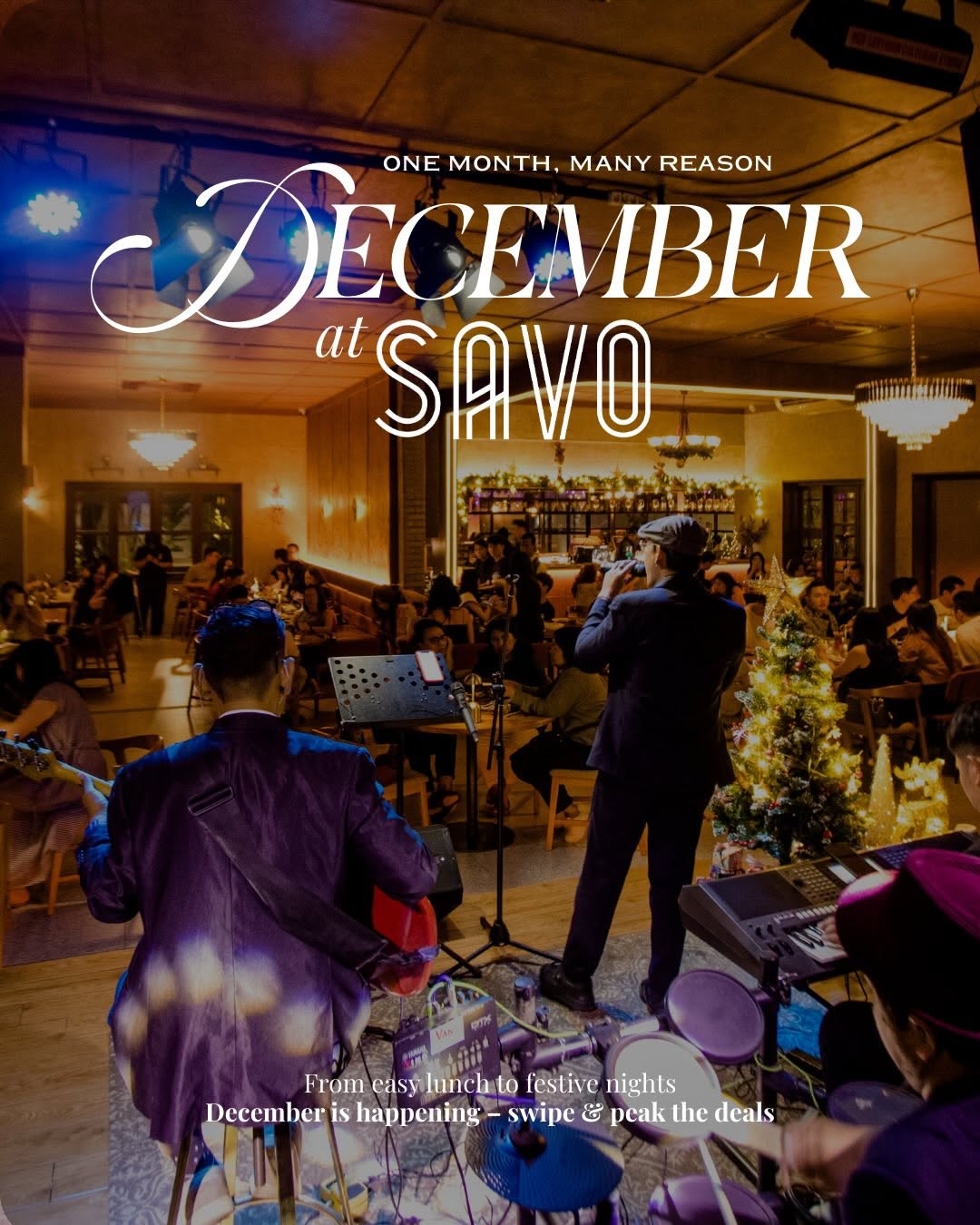 Live music performance at SAVO